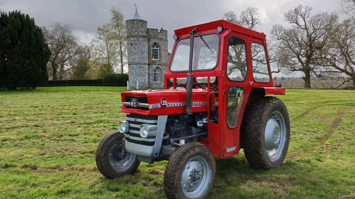 Our Massey Ferguson had a makeover!